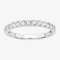 (H-I / Si1-Si2) Womens 1/2 CT. T.W. Lab Grown White Diamond 10K Gold Wedding Band