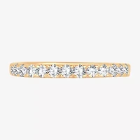 H-I / Si1-Si2) Womens 1/ CT. T.W. Lab Grown White Diamond 10K Gold Wedding Band