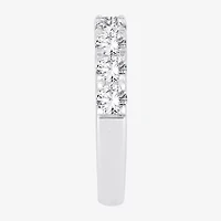 (H-I / Si1-Si2) Womens 1 1/2 CT. T.W. Lab Grown White Diamond 14K Gold Wedding Band