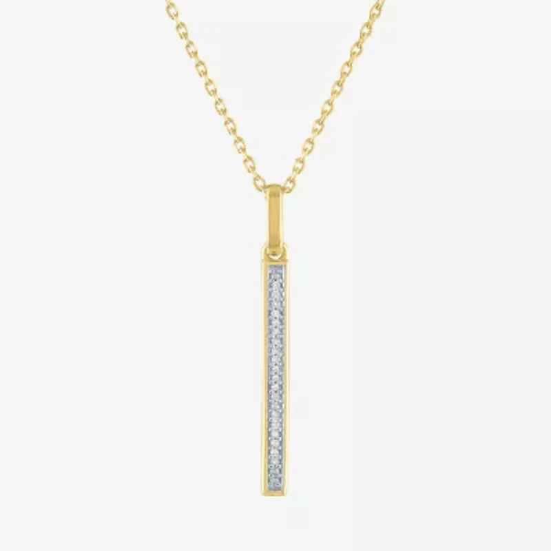 Diamond Addiction Womens 2-pc. Accent Natural White Sterling Silver Necklace Set