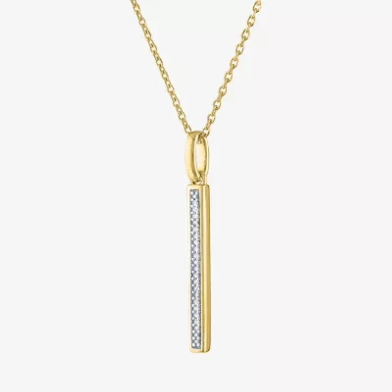Diamond Addiction Womens 2-pc. Accent Natural White Sterling Silver Necklace Set