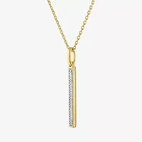 Diamond Addiction Womens 2-pc. Accent Natural White Sterling Silver Necklace Set