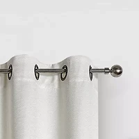 Regal Home Diamond Embossed Grommet Top Energy Saving Blackout Set of 2 Curtain Panel