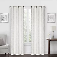 Regal Home Becker Grommet Top Energy Saving Light-Filtering Set of 2 Curtain Panel