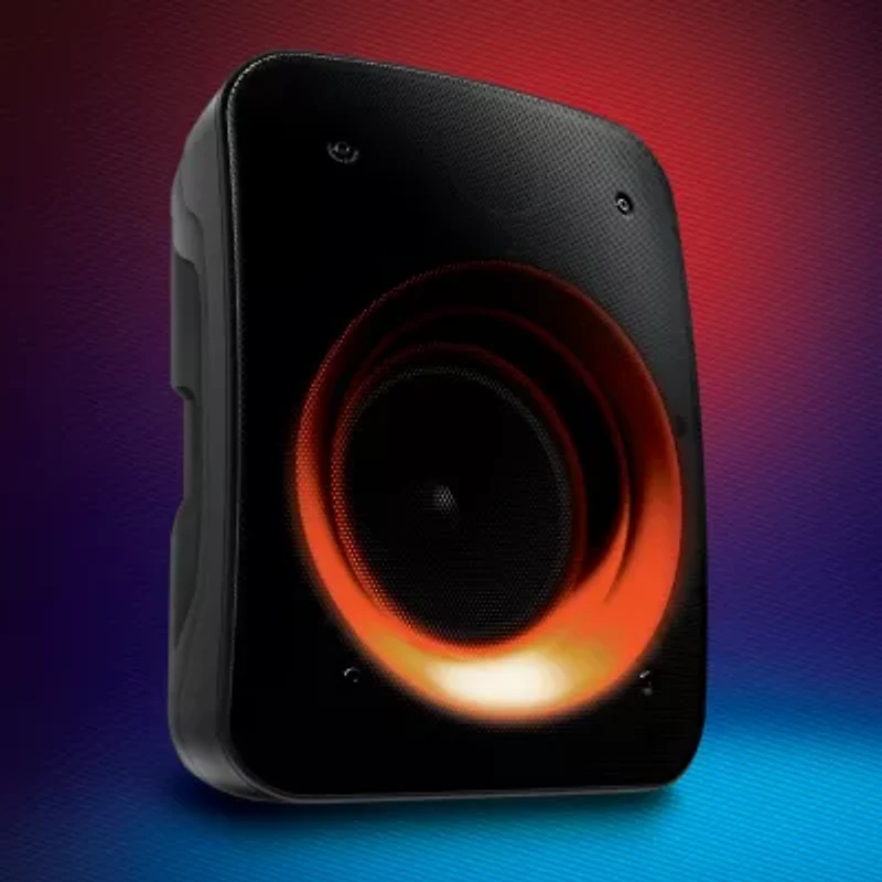 Mini 4" Bluetooth Party Speaker with 3 LED Light Modes