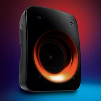 Mini 4" Bluetooth Party Speaker with 3 LED Light Modes