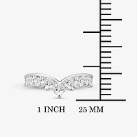 (I / Si2) Womens 1 CT. T.W. Lab Grown White Diamond 14K Gold Wedding Band