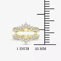 (I / Si2) Womens 1 CT. T.W. Lab Grown White Diamond 14K Gold Band
