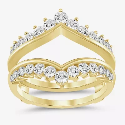 (I / Si2) Womens 1 CT. T.W. Lab Grown White Diamond 14K Gold Band