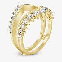 (I / Si2) Womens 1 CT. T.W. Lab Grown White Diamond 14K Gold Band