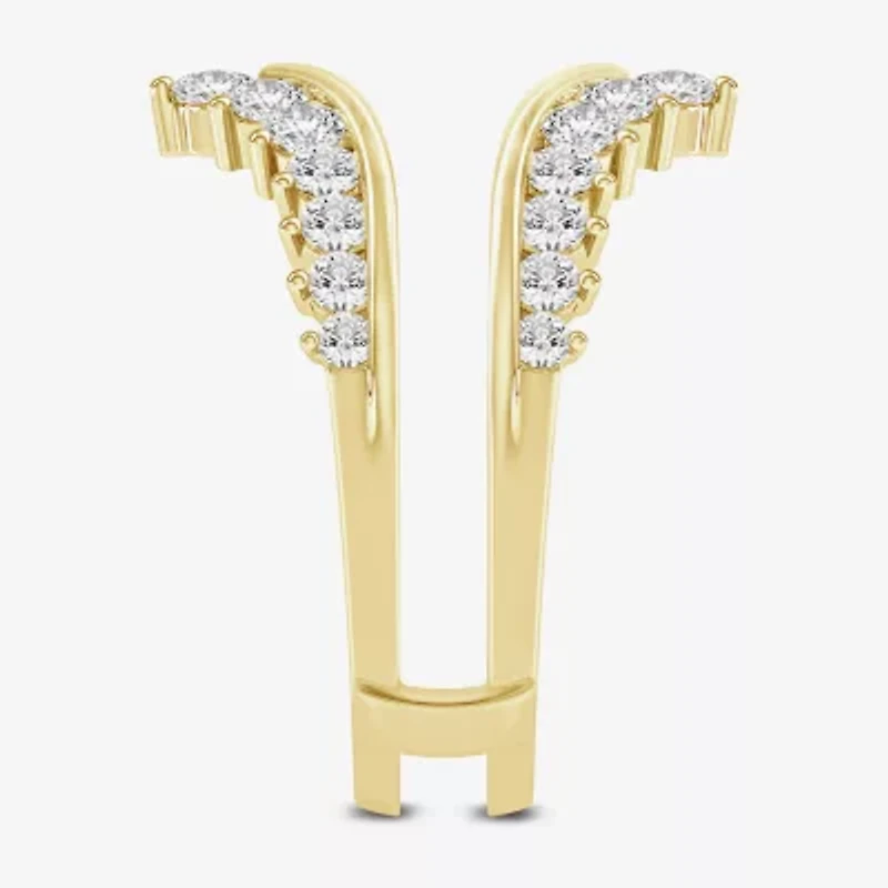 (I / Si2) Womens 1 CT. T.W. Lab Grown White Diamond 14K Gold Band