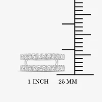 (I / Si2) Womens 1 CT. T.W. Lab Grown White Diamond 14K Gold Band