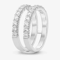 (I / Si2) Womens 1 CT. T.W. Lab Grown White Diamond 14K Gold Band