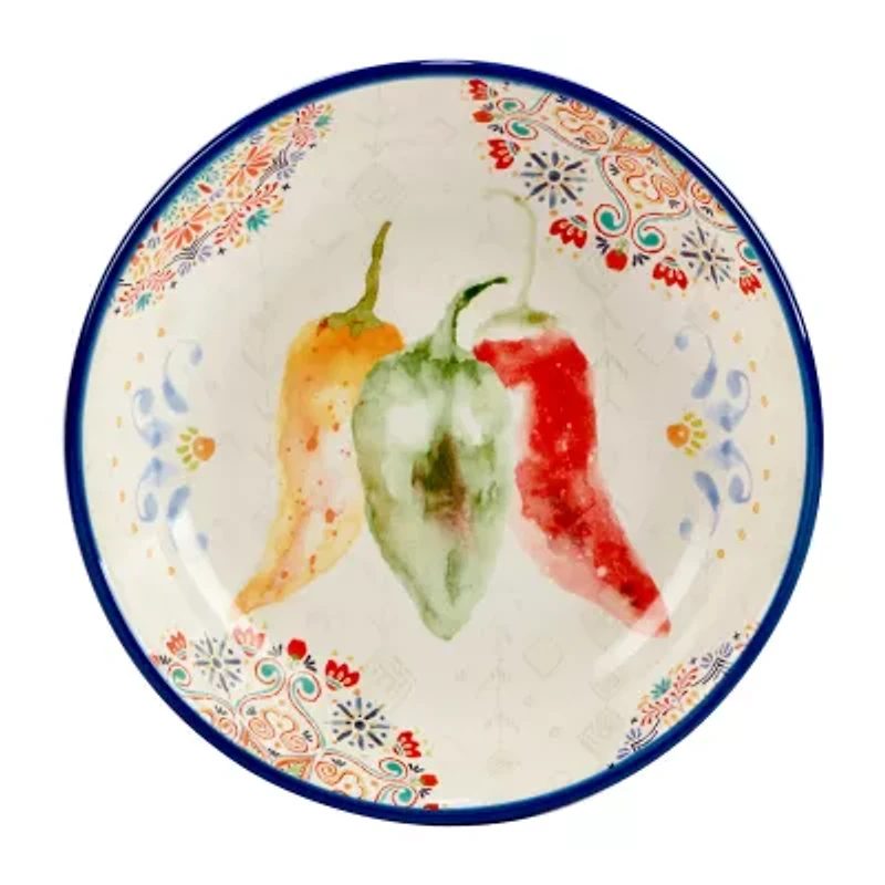 Certified International Sweet & Spicy 4-pc. Earthenware Soup Bowl