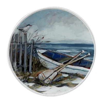 Certified International Shorebirds Serving Platter