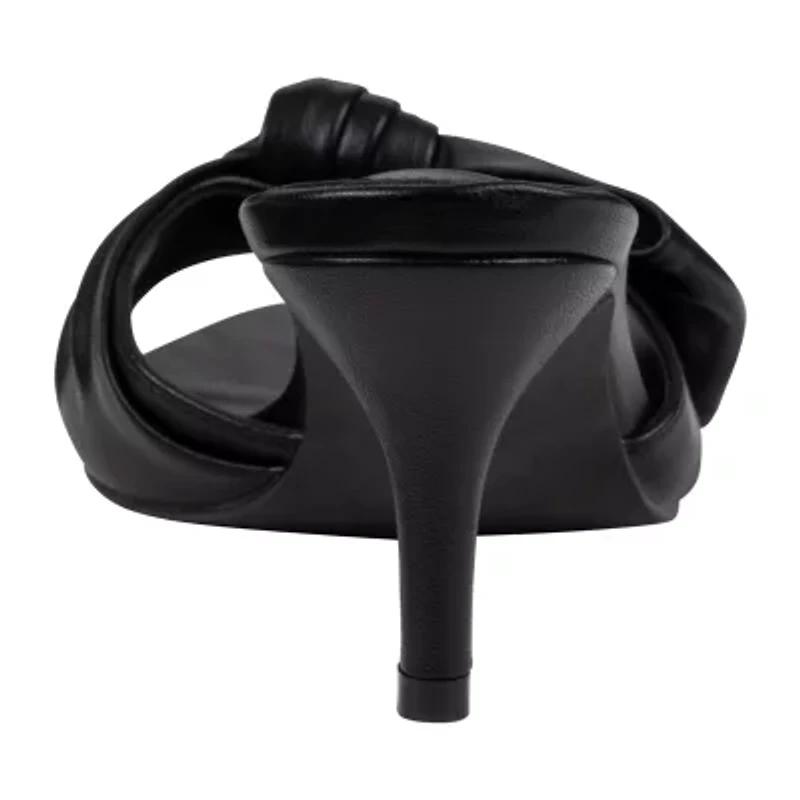 GC Shoes Womens Carmen Knotted Heeled Sandals