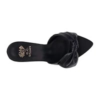 GC Shoes Womens Carmen Knotted Heeled Sandals