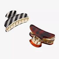 Bijoux Bar Stripe 2-pc. Hair Clip