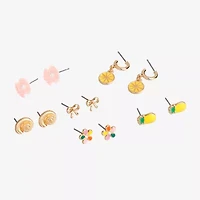 Arizona Womens 6 Pair Earring Set