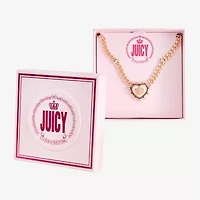 Juicy By Juicy Couture Gold Tone Womens 18 Inch Collar Necklace