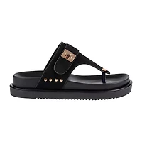 GC Shoes Womens Cailan Thong Platform Flat Sandals