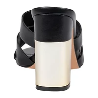 Gc Shoes Womens Verona Hardware Block Heel Sld Heeled Sandals