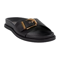 GC Shoes Womens Basel Buckled Slide Sandals