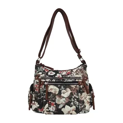 Bueno of California Print Lagre Crossbody Bag