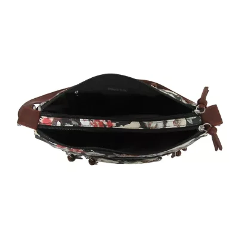 Bueno of California Print Lagre Crossbody Bag