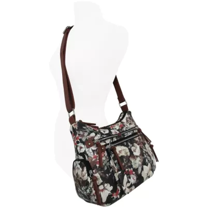 Bueno of California Print Lagre Crossbody Bag