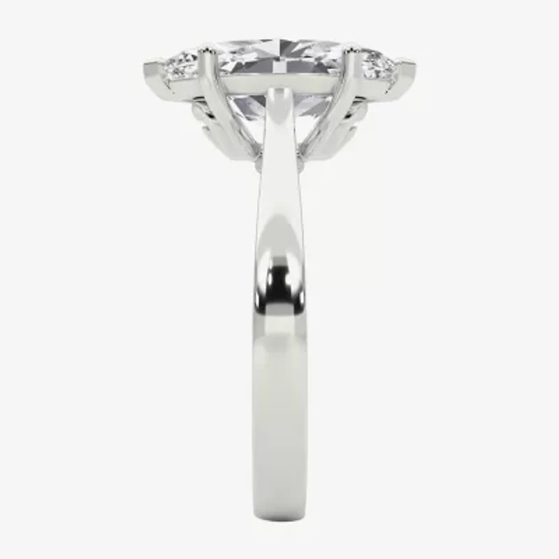 Grown Gorgeous (F / Vs2) Womens / CT. T.W. Lab White Diamond 14K Gold Marquise Solitaire Engagement Ring