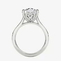 Grown Gorgeous (F / Vs2) Womens 3 3/4 CT. T.W. Lab White Diamond 14K Gold Round Solitaire Engagement Ring