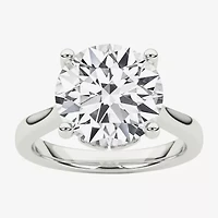 Grown Gorgeous (F / Vs2) Womens 3 3/4 CT. T.W. Lab White Diamond 14K Gold Round Solitaire Engagement Ring