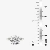 Grown Gorgeous (F / Vs2) Womens 3 3/4 CT. T.W. Lab White Diamond 14K Gold Round Solitaire Engagement Ring