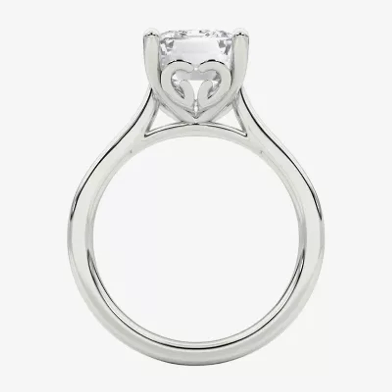 Grown Gorgeous (F / Vs2) Womens / CT. T.W. Lab White Diamond 14K Gold Solitaire Engagement Ring