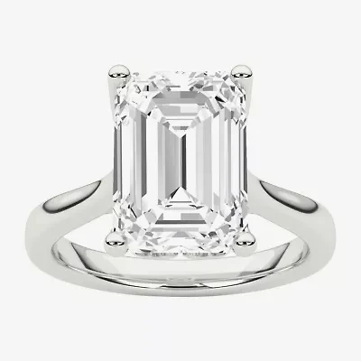 Grown Gorgeous (F / Vs2) Womens / CT. T.W. Lab White Diamond 14K Gold Solitaire Engagement Ring