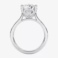 Grown Gorgeous (F / Vs2) Womens / CT. T.W. Lab White Diamond 14K Gold Oval Solitaire Engagement Ring