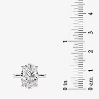 Grown Gorgeous (F / Vs2) Womens / CT. T.W. Lab White Diamond 14K Gold Oval Solitaire Engagement Ring