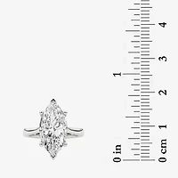 Grown Gorgeous (F / Vs2) Womens 3 3/4 CT. T.W. Lab White Diamond 14K Gold Marquise Solitaire Engagement Ring