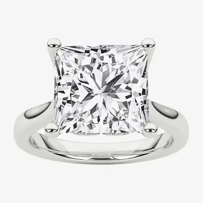 Grown Gorgeous (F / Vs2) Womens 4 1/2 CT. T.W. Lab White Diamond Platinum Solitaire Engagement Ring