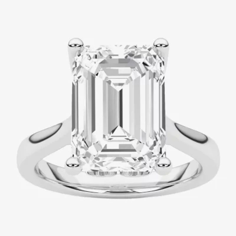 Grown Gorgeous (F / Vs2) Womens / Ct. T.W. Lab White Diamond 14K Gold Solitaire Engagement Ring