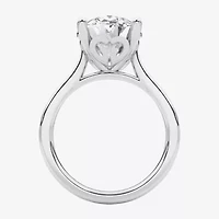 Grown Gorgeous (F / Vs2) Womens 5 5/8 Ct. T.W. Lab White Diamond 14K Gold Oval Solitaire Engagement Ring