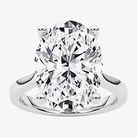Grown Gorgeous (F / Vs2) Womens 5 5/8 Ct. T.W. Lab White Diamond 14K Gold Oval Solitaire Engagement Ring