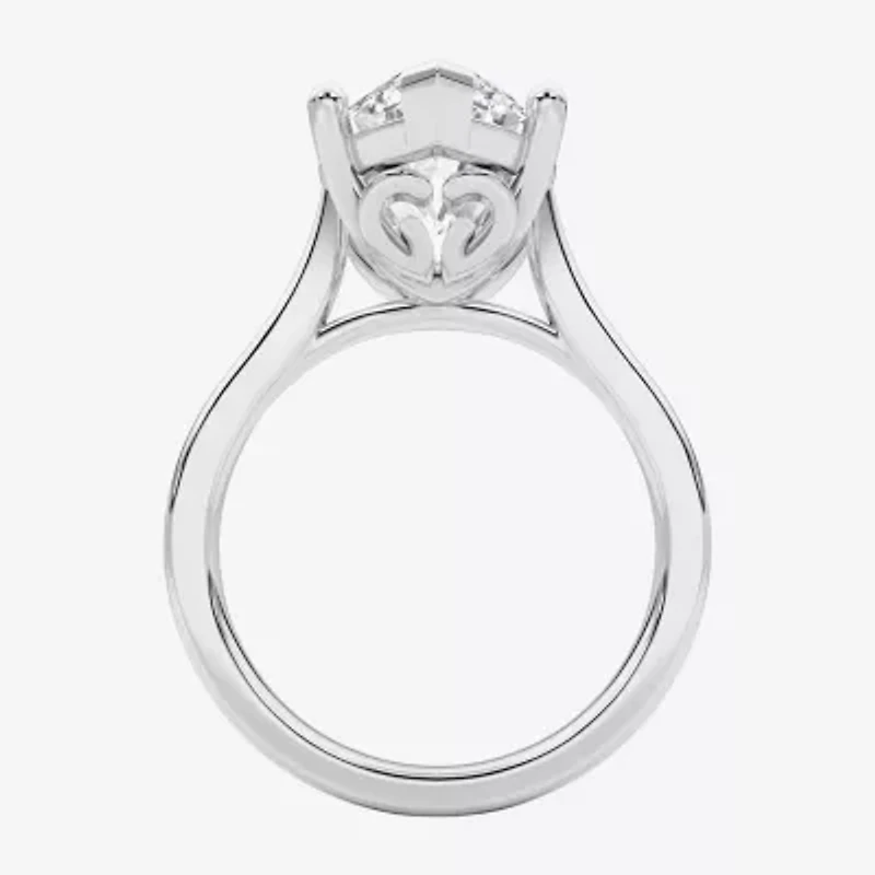 Grown Gorgeous (F / Vs2) Womens 5 5/8 Ct. T.W. Lab White Diamond 14K Gold Marquise Solitaire Engagement Ring