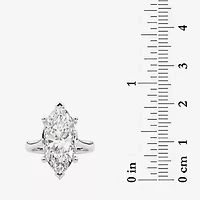 Grown Gorgeous (F / Vs2) Womens 5 5/8 Ct. T.W. Lab White Diamond 14K Gold Marquise Solitaire Engagement Ring
