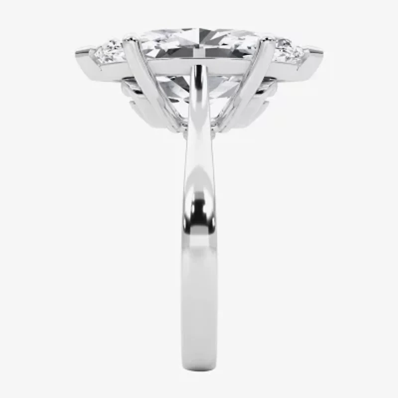 Grown Gorgeous (F / Vs2) Womens 5 5/8 Ct. T.W. Lab White Diamond 14K Gold Marquise Solitaire Engagement Ring