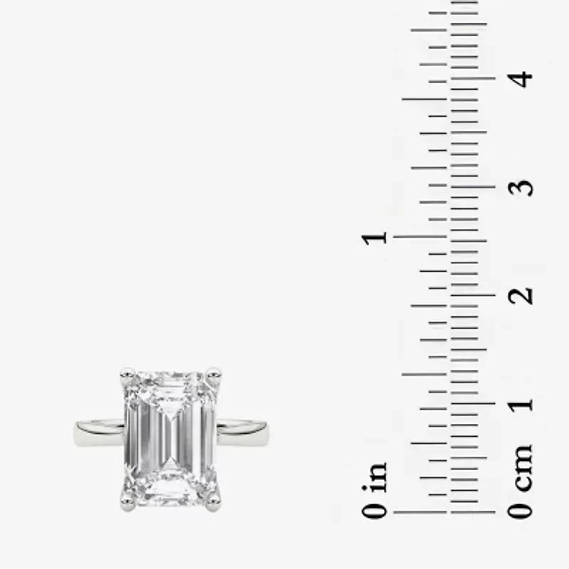 Grown Gorgeous (F / Vs2) Womens 5 5/8 Ct. T.W. Lab White Diamond 14K Gold Solitaire Engagement Ring