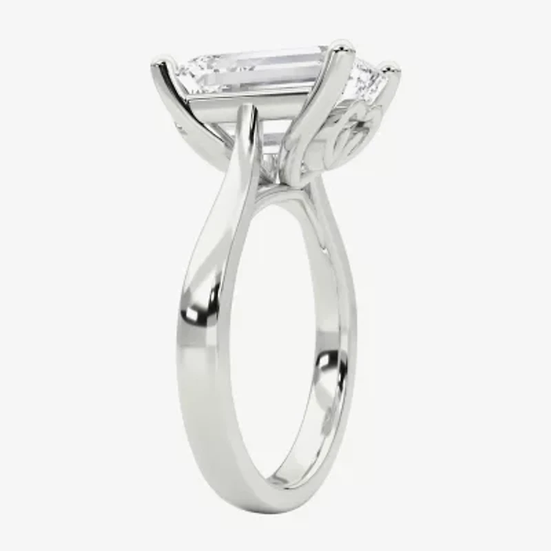 Grown Gorgeous (F / Vs2) Womens 5 5/8 Ct. T.W. Lab White Diamond 14K Gold Solitaire Engagement Ring