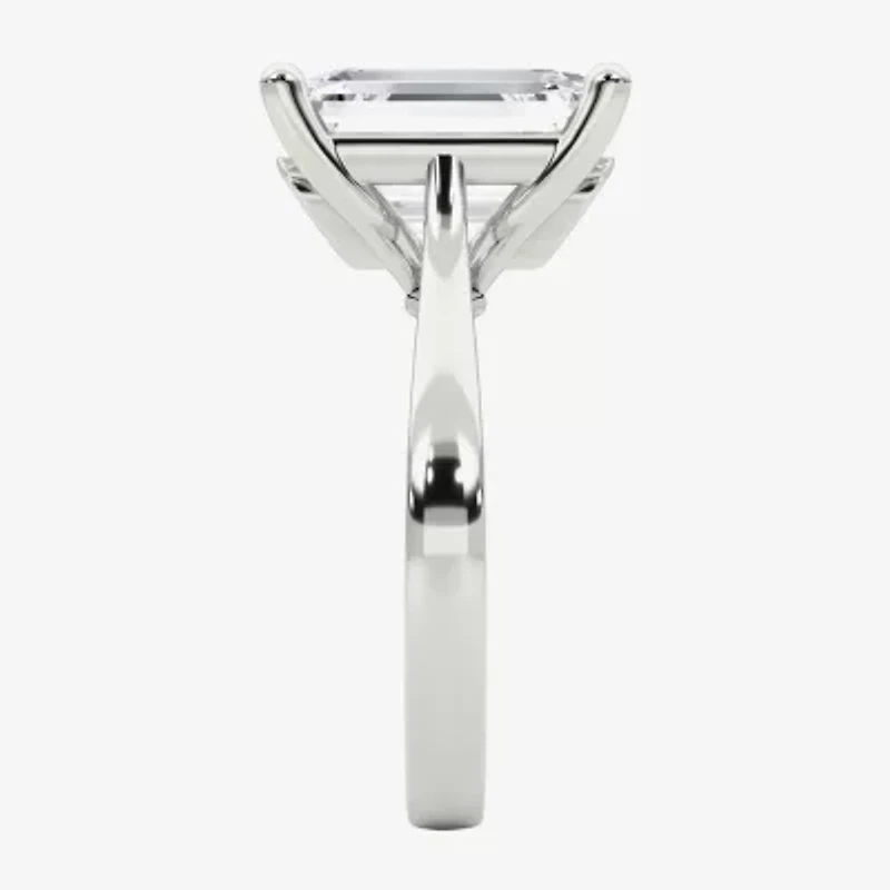 Grown Gorgeous (F / Vs2) Womens 5 5/8 Ct. T.W. Lab White Diamond 14K Gold Solitaire Engagement Ring