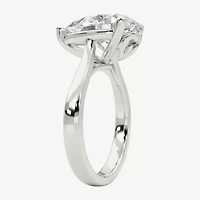 Grown Gorgeous (F / Vs2) Womens 4 1/2 CT. T.W. Lab White Diamond 14K Gold Pear Solitaire Engagement Ring